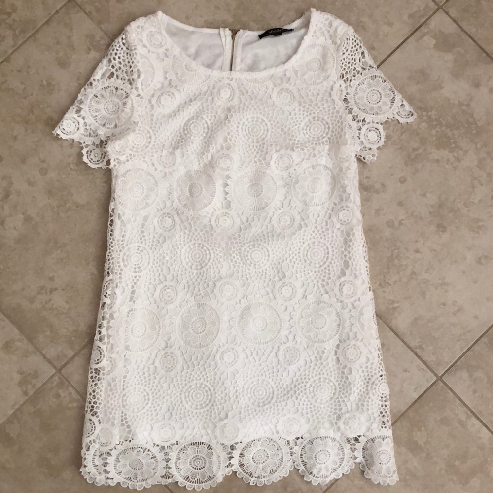 White LuLu’s mid-length dress
